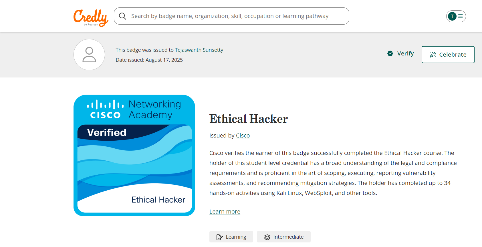 Cisco Ethical Hacker