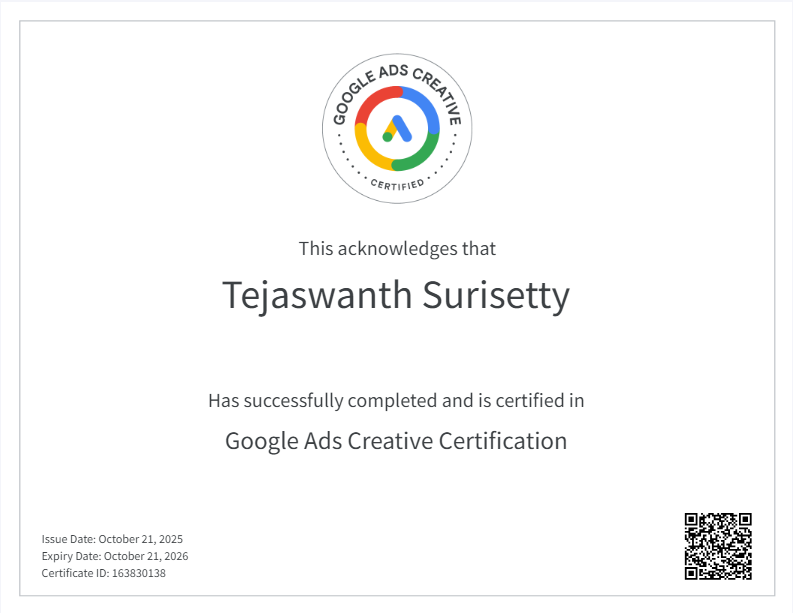 Google Ads Creative