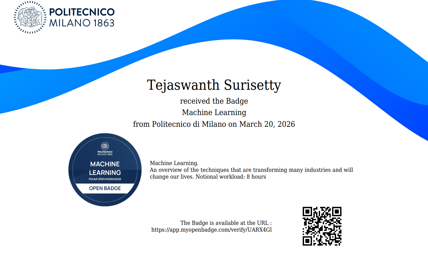 Polimi Machine Learning